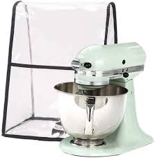 The secret is in the components: Large Size Covers With Organizer Bag Compatible 4 5 6 Quart Kitchenaid Mixer Fits All Tilt Head Bowl Lift Models Transparent Cover For Kitchenaid Stand Mixer Clear Hand Mixer Accessories Small Appliance Parts