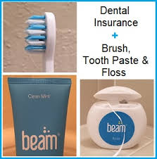 To be eligible for dental insurance, you need a certificate from your dentist confirming that your teeth are in good condition. Dental Insurance With A Toothbrush Toothpaste Floss