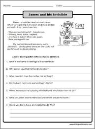 Reading Comprehension Worksheets 3rd Graders 1 Reading Comprehension Worksheets Comprehension Worksheets Reading Worksheets