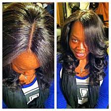 Pin By Marilyn Hair Guru Johnson On Sew In Weaves N More Weaves Black Hairstyles With Weave Long Weave Hairstyles Lustrous Hair