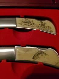 Winchester limited edition 2009 wood handle knife 3piece set in collector's tin. Winchester Limited Edition 2006 3 Knife Set 19 99 Picclick
