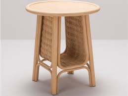 Corridor High Side Table By Orchid Edition Design Guillaume Delvigne Side Table Table Rattan Side Table