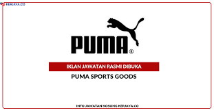 Choose from 32 active puma discount codes and sign up to receive the latest deals and discount codes from global savings group malaysia sdn bhd and apply a puma promo code to save more on sports gear. Jawatan Kosong Terkini Puma Sports Goods Pelbagai Kekosongan Jawatan Kerja Kosong Kerajaan Swasta