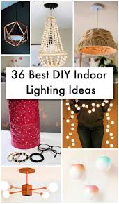 Diy home decor projects also matter a lot of the interior furniture furnishings and even no their delicacy, so you should also be wised enough while there are various more diy home decor projects provided in the given list, so browse the whole list of home decor ideas to check them all! 36 Best Diy Indoor Lighting Ideas Diy Home Decor Ideas Diy Crafts