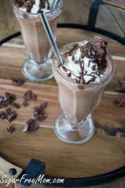 dairy free chocolate coconut milkshake