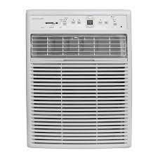 Delam portable air conditioner window kit with coupler adjustable window seal for ac unit, sliding ac vent kit for exhaust hose, universal for ducting with 5.1 inch/13cm diameter $33.99 $ 33. Frigidaire 350 Sq Ft Window Air Conditioner 115 Volt 8000 Btu In The Window Air Conditioners Department At Lowes Com