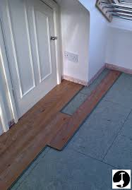 It comes from when you paint a floor, you should always paint towards the door so that. See How I Install Laminate Flooring To A Showroom Standard