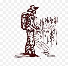 Dibujo de la siembra del campesino pintar, campesino siembra huerto. Campesino Png Imagenes Pngwing