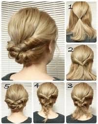 2 doing a quick sock bun. Quick And Cute Hairstyles