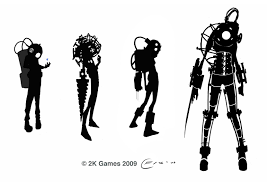 Bioshock 2 Big Daddy Concept Art Knuckle Deep More Bioshock 2 Concept Art Bioshock Art Sisters Art Bioshock