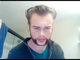 The sideburns are what distinguish the wolverine from an awkward beard with a random partition down the middle. The Wolverine Hugh Jackman Makeup Tutorial Part 2 Facial Hair And Makeup Youtube