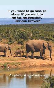If You Want To Go Fast Go Alone If You Want To Go Far Go Together African Proverb Inspirational Quote Journal Amazon Com Br
