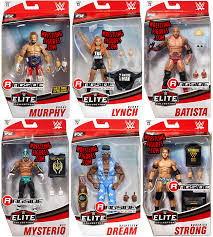 490 results for wwe toys custom elite. Wwe Elite 72 Complete Set Of 6 Wwe Toy Wrestling Action Figures By Mattel This Set Includes Rey Mysterio Velveteen Dream Batista Buddy Murphy Roderick Strong Becky Lynch