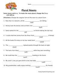 24 save share copy and edit edit. Plural Nouns Worksheets Have Fun Teaching Nouns Worksheet Plurals 4th Grade Spelling Words