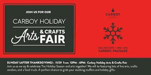 Carboy Holiday Craft Fair