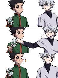 Gon freecs works hard to become a hunter while searching for the father he doesn't remember. Pin By Zu Zu On Anime Hunter Anime Hunter X Hunter Funny Hunter