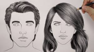 This is another important stage to make your human face drawing look very realistic.through dividing lines, it becomes very easy to map out the face's proportions. How To Draw Bodies Realistically Step By Step Drawing Tutorials