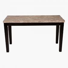 طاولة كنبة بسطح رخامي من آرلينجتون بني