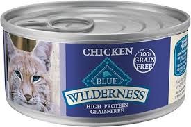Blue Buffalo Wilderness Chicken Grain Free Canned Cat Food 12 5 Oz Case Of 12