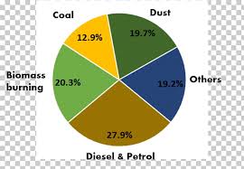 air quality in delhi air pollution in india pie chart air