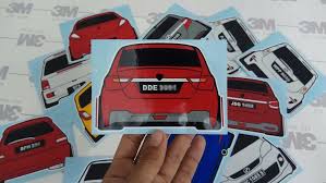 Teringin nak buat sticker macam ni? Sticker Design Kereta Design Craft Artwork On Carousell