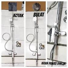 Kran bathup, keran panas dingin, keran shower model toto dan wasserrp170.000: Jual Shower Tiang Set Stainless Kran Panas Dingin Di Lapak Toko Cahaya Berkat Bukalapak