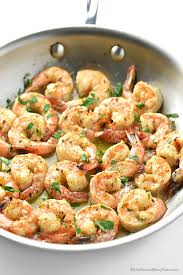 Grill shrimp until pink, 2 minutes approximately each side. Easy Garlic Shrimp Recipe She Wears Many Hats
