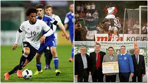 Leroy aziz sané (german pronunciation: Wattenscheid 09 Ein Scheck Fur Leroy Sane