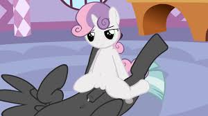 891094 - explicit, artist:sadieyule, sweetie belle, thunderlane, pegasus,  pony, unicorn, g4, age difference, animated, belly button, cowgirl  position, female, filly, foalcon, foaldom, grinding, horsecock, incorrect  leg anatomy, intercrural sex, lip ...