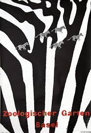 Zoologischer Garten Basel Zebras Barth Ruedi 1953 35 4 X 50 4 90 X 128 Cm Lithograph Backed On Linen Id Swc12927 2 401 To 3 200 International Typographic Style Modern Poster Mid Century Modern Poster