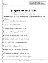 Subject Predicate Worksheets 2nd Grade Google Search Subject And Predicate Worksheets Subject And Predicate Complete Subject And Predicate