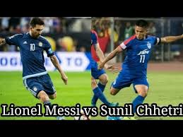 Sunil chhetri, left, now has 74 goals in 117 matches, as compared to lionel messi's, centre, 72 in 143. Is Sunil Chettri Better Than Lionel Messi Quora