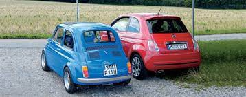 Essentiality as a must, with the fiat logo as a style signature. Fiat Nuova 500 Und Fiat 500 Familientreffen Auto Classic Magazin
