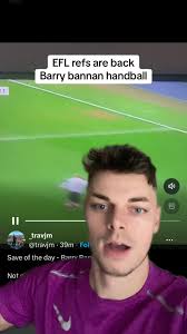 Barry Bannan Handball Stoke