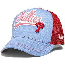 Philadelphia Phillies Womens Shorty Swoop 9forty Adjustable Cap By New Era Mlb Com Shop Philadelphia Sports Philadelphia Phillies Philadelphia Shopping