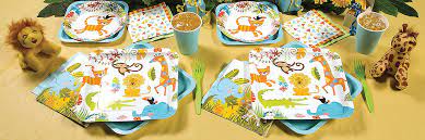 Jungle Baby Shower Party Supplies Oriental Trading