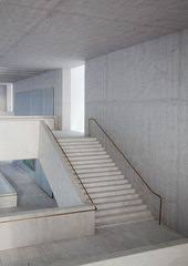 C Ute Zscharnt For David Chipperfield Architects Beautifully Executed Space And Detai Interior Architecture Design Interior Architecture Concrete Interiors