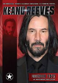 That same curtain of hair falling into his eyes. Keanu Reeves Wandkalender 2022 Bei Europosters