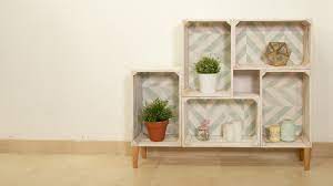 Estanterias con cajas de madera. Como Hacer Una Estanteria Con Cajas De Madera Tutorial
