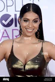 Internet personality Lilly Singh attends the 43rd annual People's Choice  Awards at the Microsoft Theater in Los Angeles on January 18, 2017. Photo  by Jim Ruymen/UPI Stock Photo - Alamy