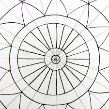 Pick a point that's roughly in the center of the page. How To Draw A Mandala Using Grids Create Mixed Media