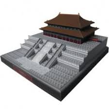 Forbidden City Temple Of Heaven Papercraft Projects Ancient China Paper Models Paper Crafts Paper City