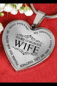 Thank you for gifting me this bundle of joy and happiness. To My Gorgeous Wife Thank You My Best Friend Luxury Necklace Birthday Anniversary Graduation Gift Xmas Gifts For Wife Gifts For My Wife Gifts Forbest Friend