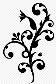 Pabrik batik memproduksi kain mentahan atau putihan ( katun ) menjadi kain batik. Black And White Flower Clipart Batik Flower Design Transparent Clip Art