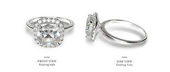 Things To Consider Before Getting A Floating Halo Engagement Rings Guide Fashion Rings Engagement Rings