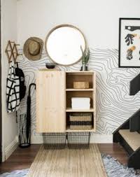 Ikea Ivar Hack Into A Comfy Floating Entryway Storage Piece Home Decor Apartment Decor Interior