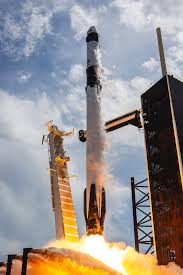 Headquartered in hawthorne, ca, the company was founded by elon musk in 2002. Photos Spacex S First Crewed Mission Launches From Pad 39a Spaceflight Now