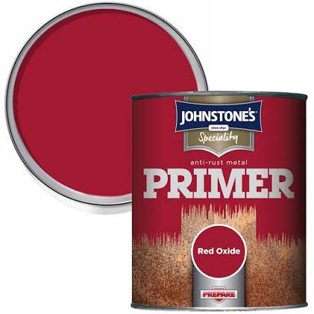 Johnstone's Red Oxide Anti-Rust Metal Primer 750ml | Homebase