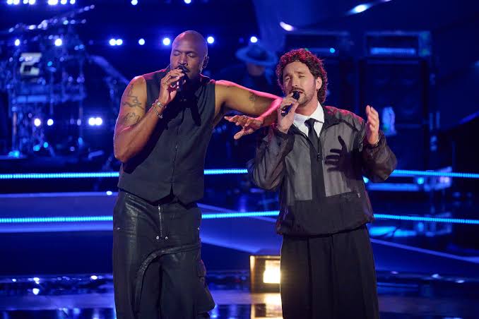 Brandon Diaz and Bryan James blow us away with their take on “As” by Stevie Wonder., #TheVoice Mondays on NBC and next day on Peacock | The Voice | Facebook