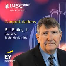 Radiance is excited to announce that our CEO, Bill Bailey, is an  Entrepreneur Of The Year® 2024 Southeast Award winner!  https://ow.ly/CgPL50Spe1C, He joins an esteemed multi-industry community of  ...
